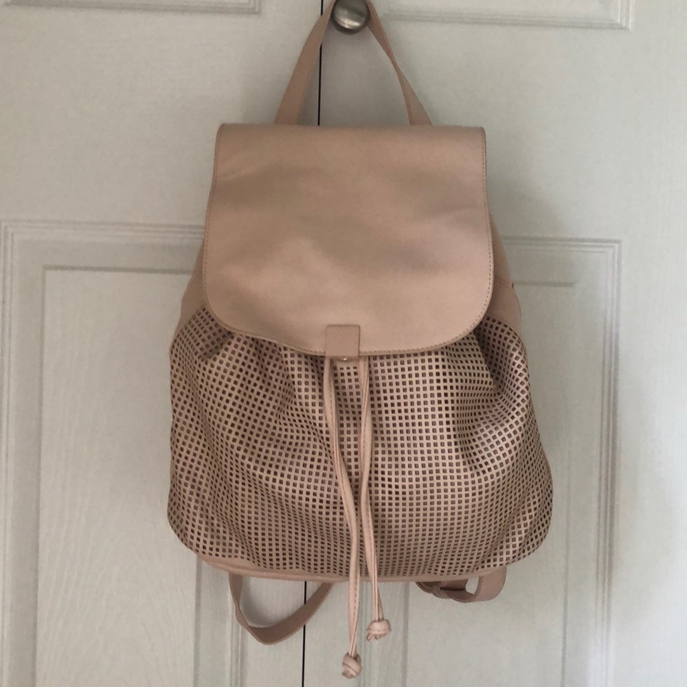 Women back pack!Blush  rose colour